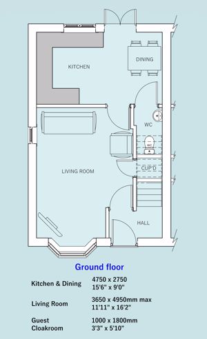 Ground Floor- click for photo gallery